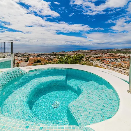 Luxuryvilla Heatedpool Costaadeje Panoramicseaview * 阿德耶