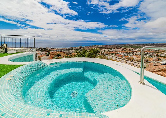 Luxuryvilla Heatedpool Costaadeje Panoramicseaview * Адехе