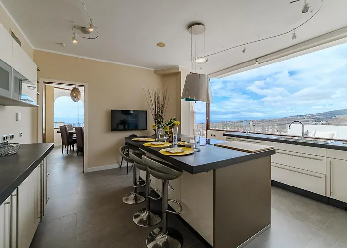 Luxuryvilla Heatedpool Costaadeje Panoramicseaview * Адехе